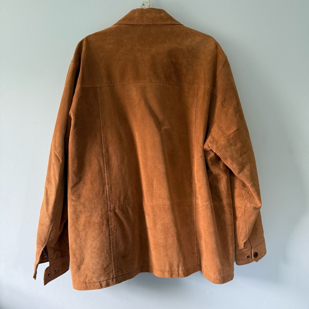 Boston Harbour Men’s Brown Suede Jacket - Picture 3 of 9